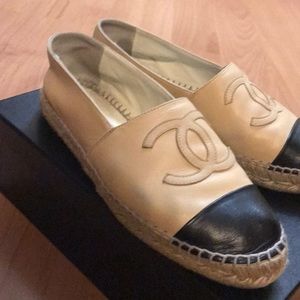 100% authentic Chanel espadrilles